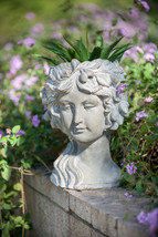 Statues & Lawn Ornaments Bust Wall Planter Indoor Outdoor Home Garden Dcor - $91.19