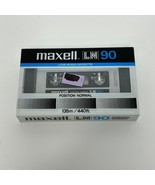 Genuine Maxell LN 90 Type I Low Noise Cassette Tape Brand New &amp; Factory ... - $14.13