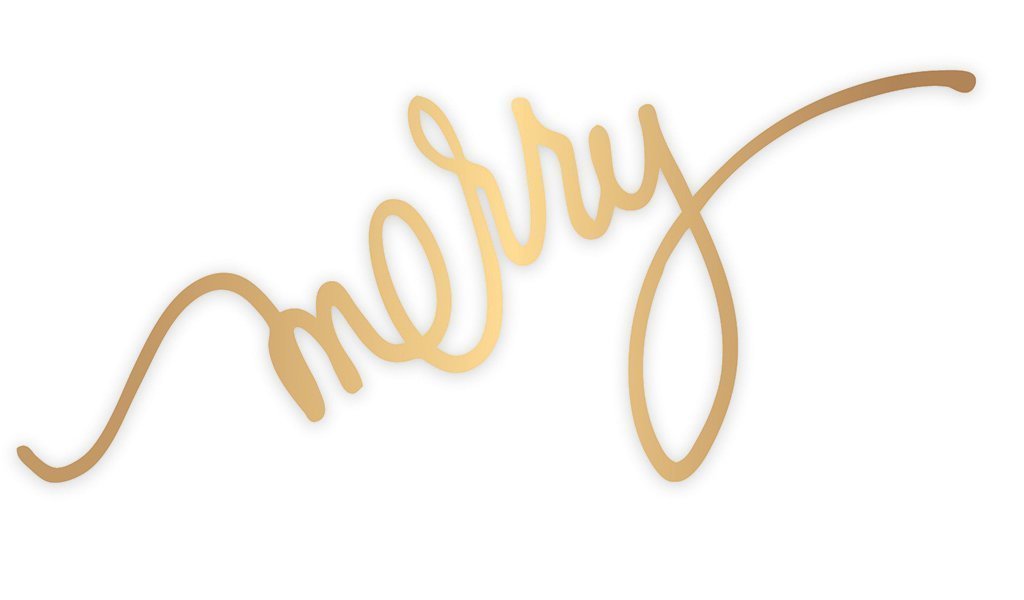 Christmas Cutting Die Merry - $38.24