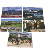 Mackinac Island Michigan Grand Hotel Postcards Horses Bridge Ferry Boat ... - $20.29 CAD
