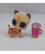 LOL Surprise! Pet Eye Spy Glitter Series Secret Agent Kitty With Drink Cup - $17.58 CAD