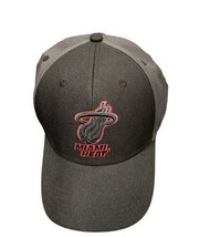 Miami Heat Nba Black And Gray 2 Tone Baseball Hat Cap Nba Licensed New - £15.97 GBP