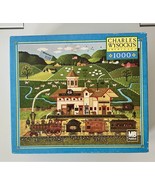 Milton Bradley Charles Wysocki LIFE ON THE FARM 1000 Puzzle COMPLETE Rare - $23.54 CAD