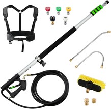 24 Ft Pressure Washer Telescoping Wand With Pressure Washer Extension Wand, - $155.99