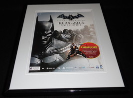 Batman Arkham Origins 2013 XBox Framed 11x14 ORIGINAL Advertisement - £31.15 GBP