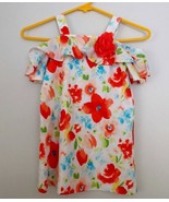 Janie &amp; Jack Girls Sunshine Daydream Floral Shift Dress Off the Shoulder... - $48.00 CAD