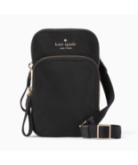 Kate Spade Chelsea Dual Zip Nylon Phone Crossbody Pouch ~NWT~ Black - $97.02