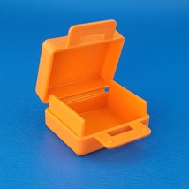 Duplo Lego Orange Suitcase Briefcase Luggage Case 20302 Accessory Dollhouse Mini - $3.95