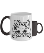 Geek game ,  Heat Sensitive Color Changing Coffee Mug, Magic Coffee Cup.... - £19.91 GBP