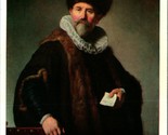 Rembrandt Nicolaes Ruts Frick Collezione New York Ny Nyc Unp Wb Cartolin... - $3.02
