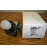 Siemens 52PX6DBAY Black Max Push To Test LED Pilot Light White 24V Full ... - $1,406.02 MXN