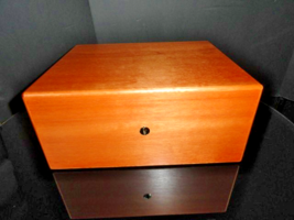 Elie Bleu Acajou Blond Mahogany Humidor  75 -100 count NIB image 9