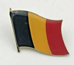 Lot of Two (2) Belgium Waving Flag Pins 1&quot; x 1&quot; - £4.70 GBP