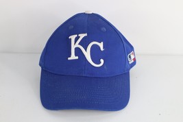 Vintage Distressed Spell Out Kansas City Royals Baseball Strapback Hat C... - £14.85 GBP