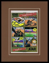 Battlezone 1983 Atari Framed 11x14 ORIGINAL Vintage Advertisement - £31.15 GBP