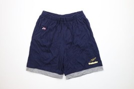 Vintage Mens Large Faded Spell Out Layered University of Toledo Shorts Blue - £33.28 GBP