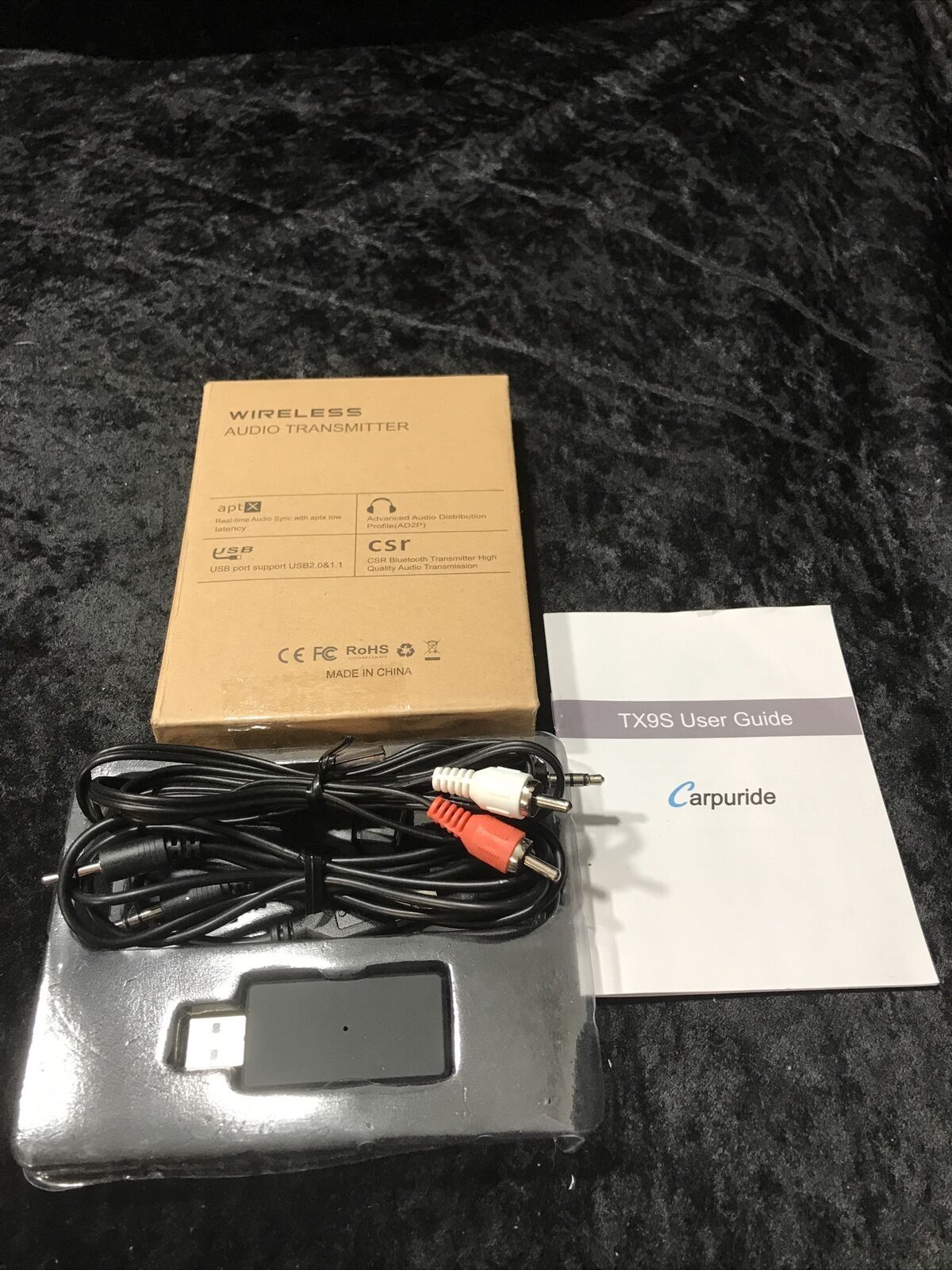 Bluetooth Transmitter Wireless A2DP Home TV Stereo Audio Adapter - $4.94