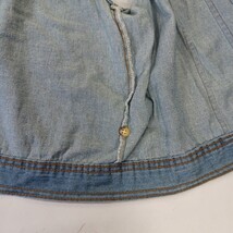 New Look RN#82127 Women's Blue Full Button Sleeveless Vest Size Large image 10