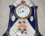 Antique  NEW HAVEN  Victorian Porcelain Wind-Up Mantel Shelf Clock  6860... - $46.36