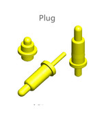 20pcs 4.5-8.0mm Pin Plug Spring Loaded Signal Test Probes Pogo Pins Conn... - £7.81 GBP