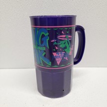 Vintage Daytona Beach Spring Break 46 oz Purple Monster Party Mug Plastic - £23.38 GBP