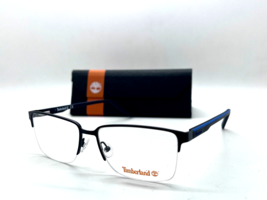 Timberland Eyeglasses Tb 1653 002 Matte Black 56-16-150MM Stainless Steel /CASE - £31.08 GBP