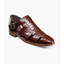 Stacy Adams Calandro City Summer Sandal Cognac 25695-221 image 11