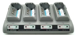 LOT OF 8 ZEBRA UCLI72-4 QUAD BATTERY CHARGER AT16305-4 - $176.08