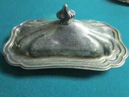Gorham Heritage Silverplate Covered Butter Dish Original - £27.25 GBP