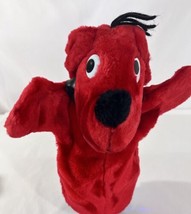 Clifford Big Red Dog Puppet Stuffed Animal Toy Hand 1995 Normal Bridwell - $9.49