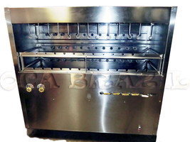 BRAZILIAN GAS GRILL FOR BBQ 32 SKEWERS - NSF APPROVED - PROFESSIONAL GRADE - $8,099.50