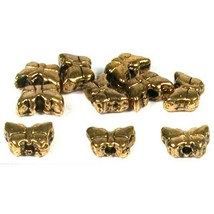 10 Butterfly Bali Beads Jewelry Stringing Spacer Charm 8mm - £5.94 GBP