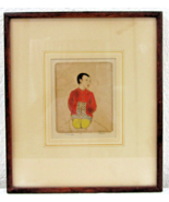 Dorsey Potter Tyson (American 1891-1969) Color Etching Chinese Boy Penci... - €255,02 EUR