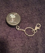 Snoopy Hockey Puck Keychain with Clip - £11.19 GBP