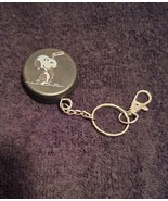 Snoopy Hockey Puck Keychain with Clip - £10.95 GBP