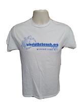 2011 Bike from Washington DC to Dewey Beach Adult Small White TShirt - £11.73 GBP