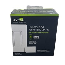 Leviton Decora Dimmer Wall Switch - White (DNKIT-1RW) NEW (B) - £26.21 GBP