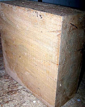 THICK LARGE CHERRY BOWL BLANK TURNING BLOCK LUMBER WOOD 12&quot; x 12&quot; x 5&quot; - $59.36