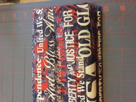 Kate Ward Thacker Next Day Art fabric celebrate freedom 1/2 yard - $4.00