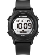 Timex TW5M43600, Men&#39;s Marathon Resin Watch, Indiglo, Alarm, Stopwatch - £21.60 GBP