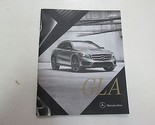 2016 Mercedes Benz Gla Classe Opuscolo Manuale Fabbrica OEM Libro 16 Affare - $12.95