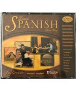 Learn Spanish Your Way Audio 3 CD Set Windows 2000/98/95 Speaking Vocabu... - $1,008.92 MXN