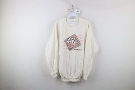 Vtg 80s Streetwear Mens Large Write On Tandem Computers Nerd Sweatshirt ... - $44.50