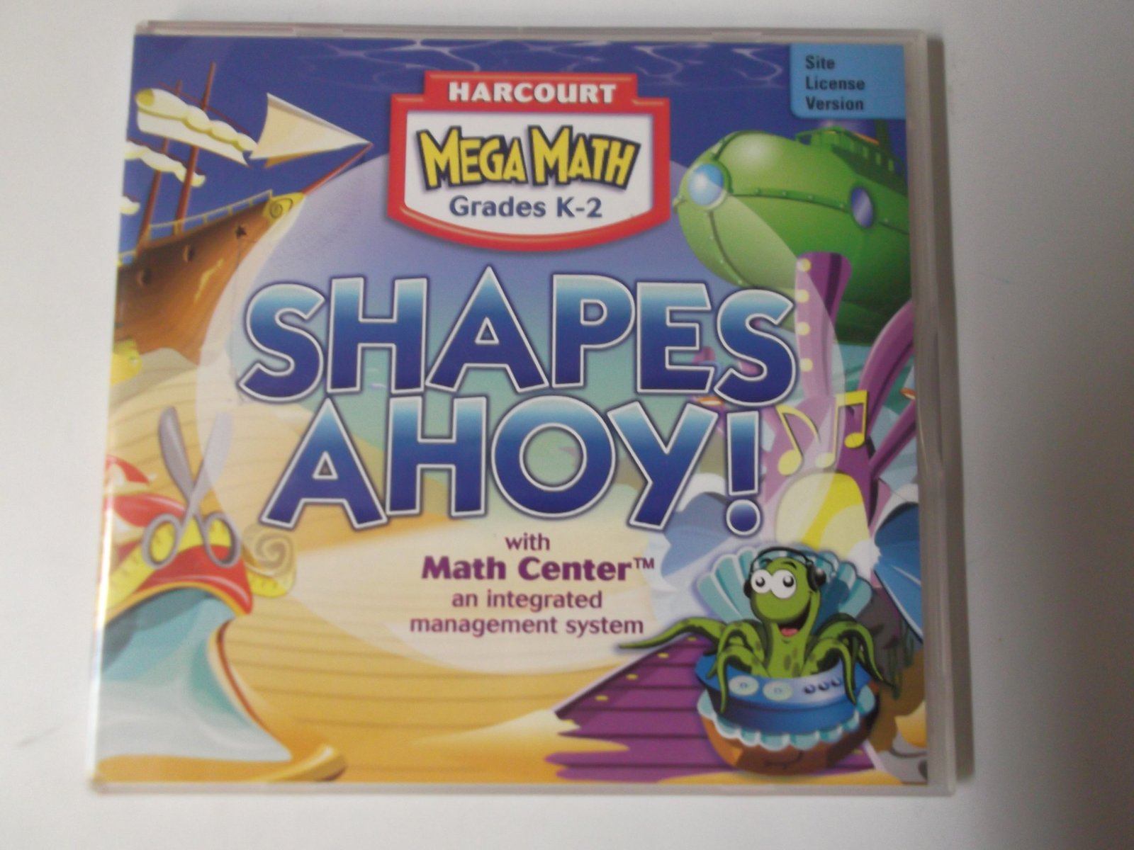Harcourt School Publishers Eprod/Math: Mega/Shapes Ahoy!cd Sgl K2 Harcou... - $6.99
