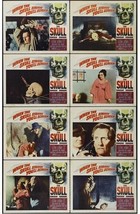 THE SKULL (1965) Complete Set 12 British Lobby Cards - Peter Cushing - $226.70