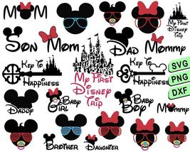Disney Family Birthday Svg Png, Family Trip To Disney Svg, Micky Mouse E... - £1.95 GBP