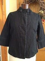 Talbots Women&#39;s Jacket Petites 3/4 Length Sleeve Denim Size Small Nwot - £23.68 GBP