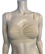 Women&#39;s Knit Comfort Bralette Cream Size Large NEW in Package - €12,25 EUR