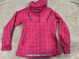 Burton Women’s Jacket DryRide Snowboard Ski Polyester Hooded Zip Size Large Pink - £27.08 GBP