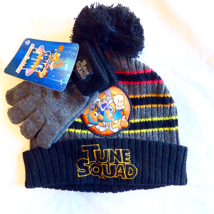Tune Squad Kid&#39;s Winter Hat &amp; Gloves Set Berkshire New With Tags 2T 3T 4... - $9.79